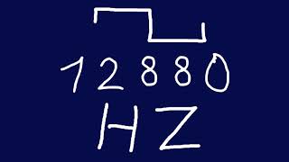 12880 hz square