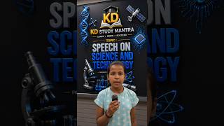 🎤 Anushka’s Powerful Speech on Science &amp; Technology | KD Study Mantra #shortsfeed #englishspeaking
