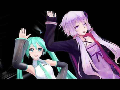 結月ゆかりと初音ミクでテレキャスタービーボーイ【MMD】