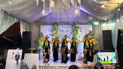 Múa khăn hương sắc bản em | Múa đám cưới tại bản Huổi Hẹ 2025