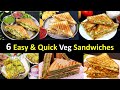 6  6          6 easy tasty veg sandwich recipes  sandwich