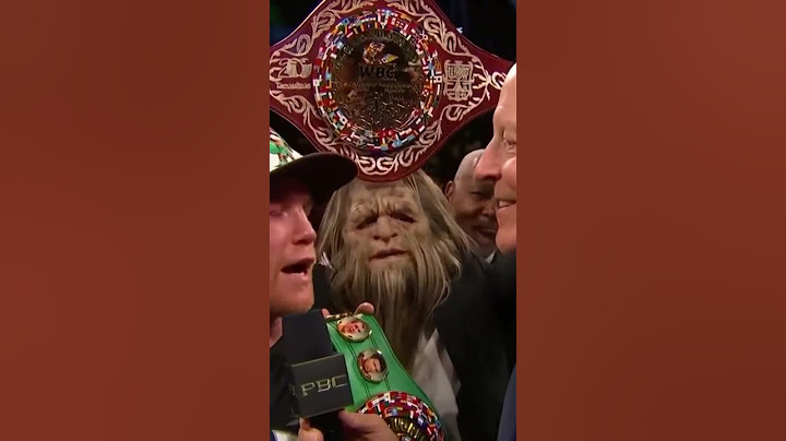 Canelo Alvarez "I'm the best fighter in the world"