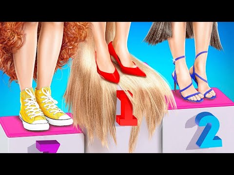 Video TÓC NGẮN VS TÓC DÀI VS TÓC SIÊU DÀI || Vấn Đề Con Gái!... - youtube