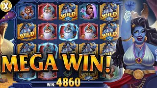 EPIC Big WIN New Online Slot 💥 Mystery Genie Fortunes of the Lamp 💥 Play’n GO (Casino Supplier)