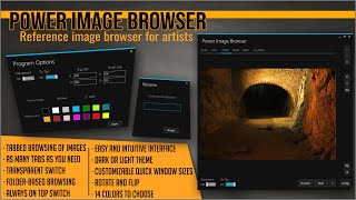 Easy reference image browsing with Power Image Browser by Artistic Squad