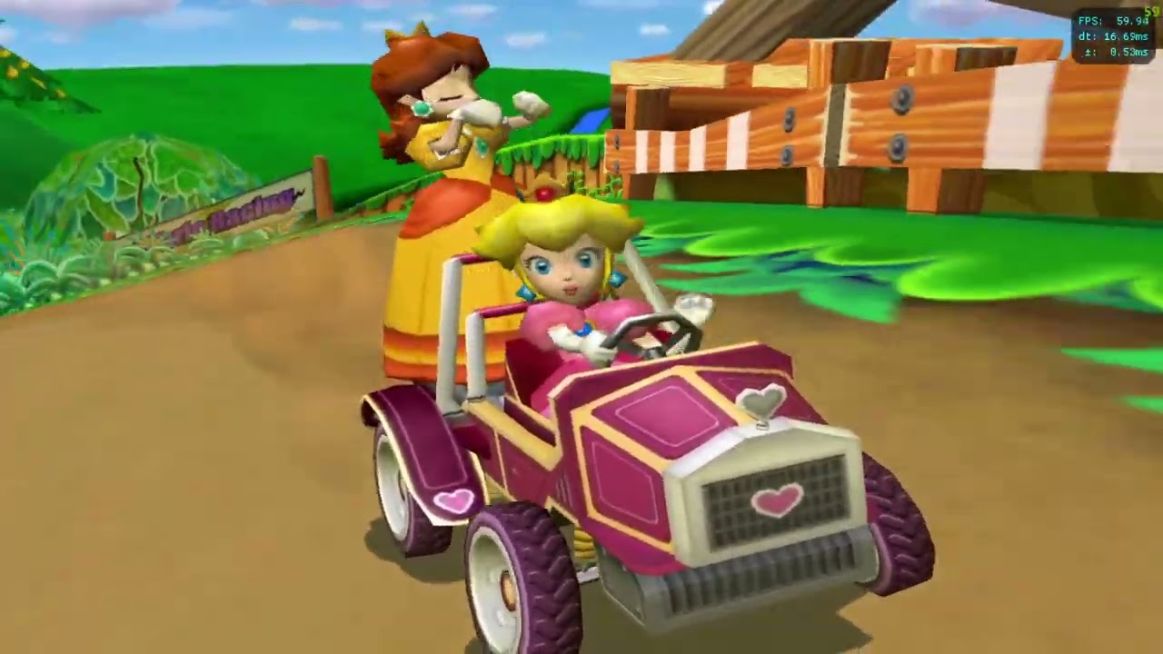 Mario Kart Double Dash!!: Peach & Daisy 100cc ALL TOUR CUP!!