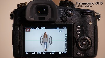 Lumix Academy GH5 | How to use AF for Video 225 Point AF
