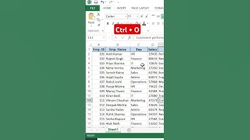 🔥 Excel Pro Tip! Open Files Faster with CTRL + O 🚀 | Save Time with This Shortcut! #excelshortcuts