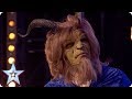 Beauty and the beast dazzle with disney classic  auditions  bgt 2018