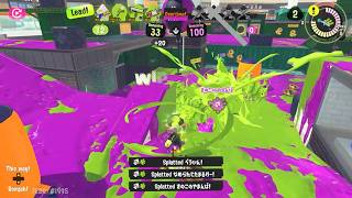 S Rank Splattershot Clam Blitz/Splat Zones - Splatoon 3