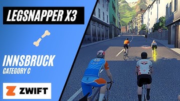 3x Up the LEGSNAPPER in Innsbruck // Zwift Race