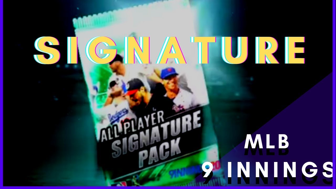 MLB 9 Innings 20! Vintage Combo! Signature Pack! Diamond Pack! Switch Teams?