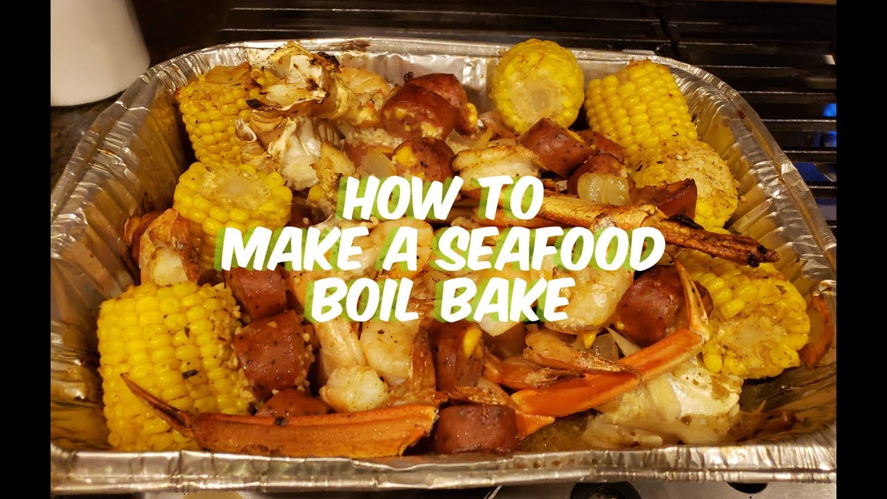 How to Make A Seafood Boil Bake with BLoveslife Sauce YouTube