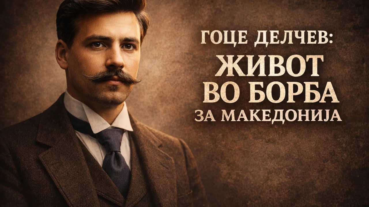 ГОЦЕ ДЕЛЧЕВ   ЖИВОТ ВО БОРБА ЗА МАКЕДОНИЈА