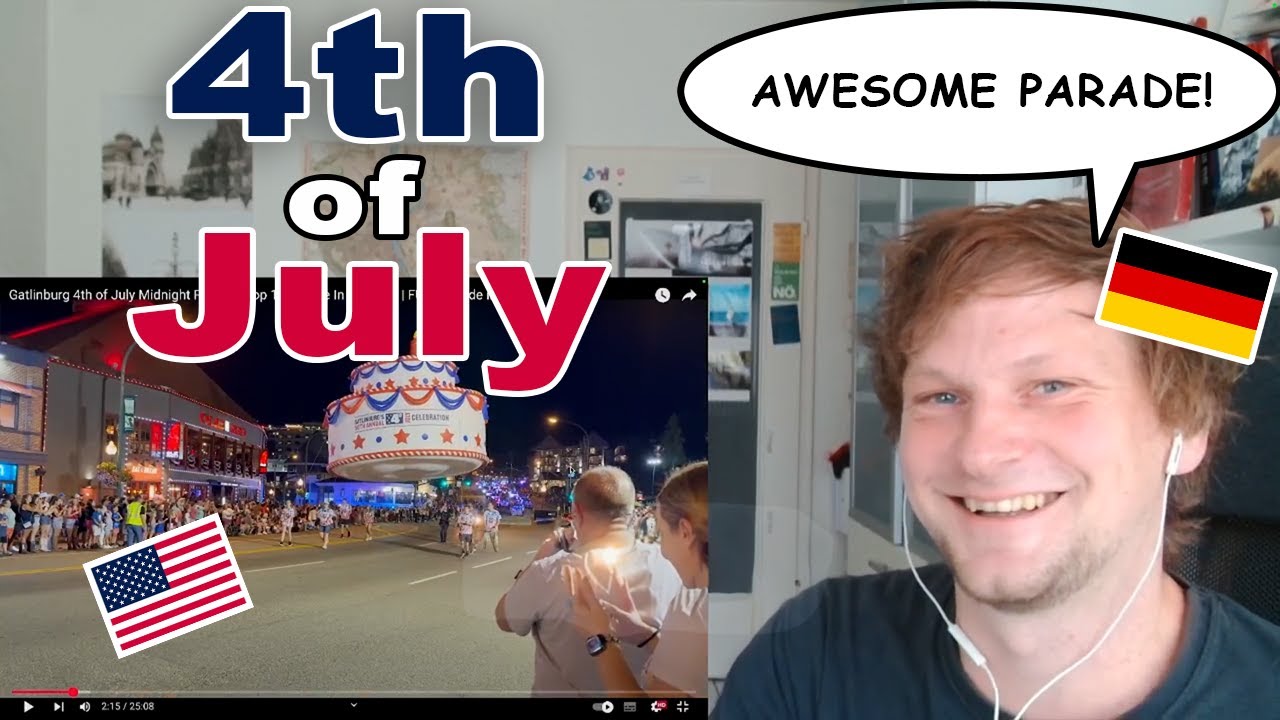 German Reacts to Independence Day in the USA 🇺🇸🎆 July 4th I History + Parade + Fireworks in New York
