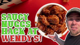 Saucy Nuggs HACK at Wendy's! 🍗🔥 Get More Flavor for Less!