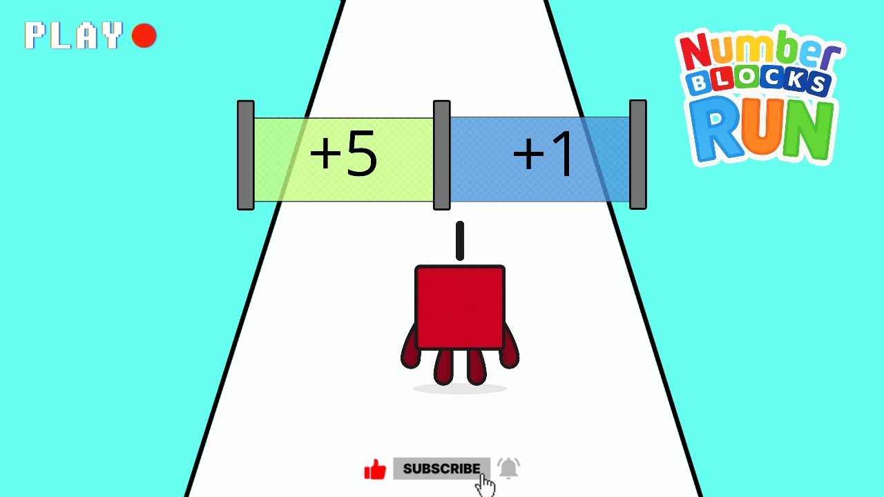 Numberblocks Run|Stage 3|Studying Math PART 1 - YouTube