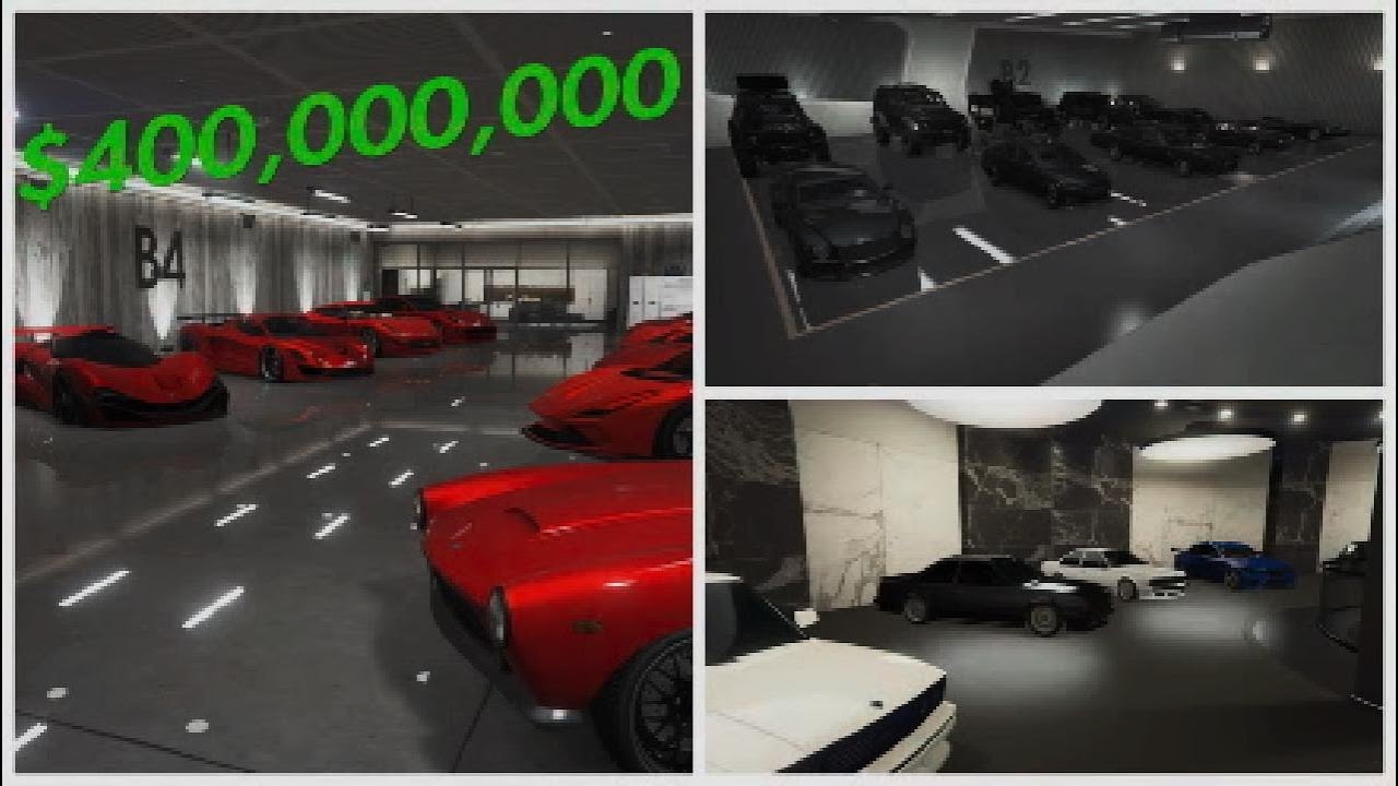 A Tour Through My $400,000,000 Car Collection In GTA 5 Online - YouTube