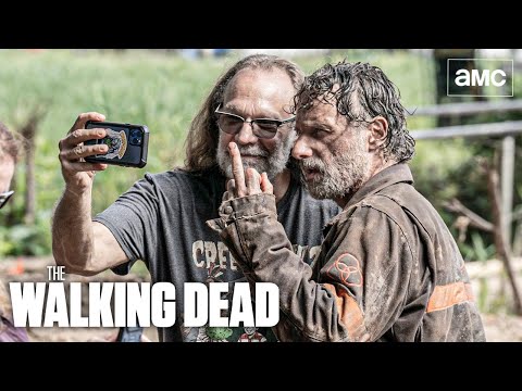 Behind-The-Scenes Of Rick x Michonne's Return | The Walking Dead Series Finale