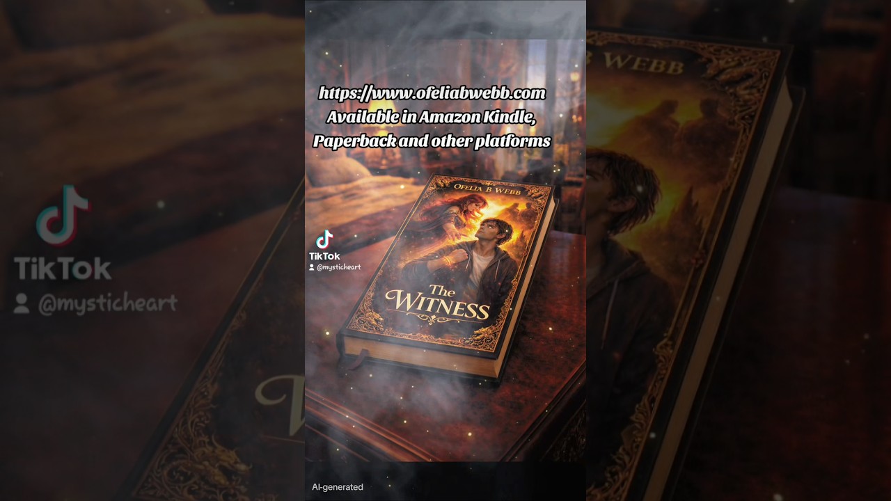 The Witness | Epic Fantasy Romance | Novel by Ofelia B. Webb #booktok #shorts #shortvideo