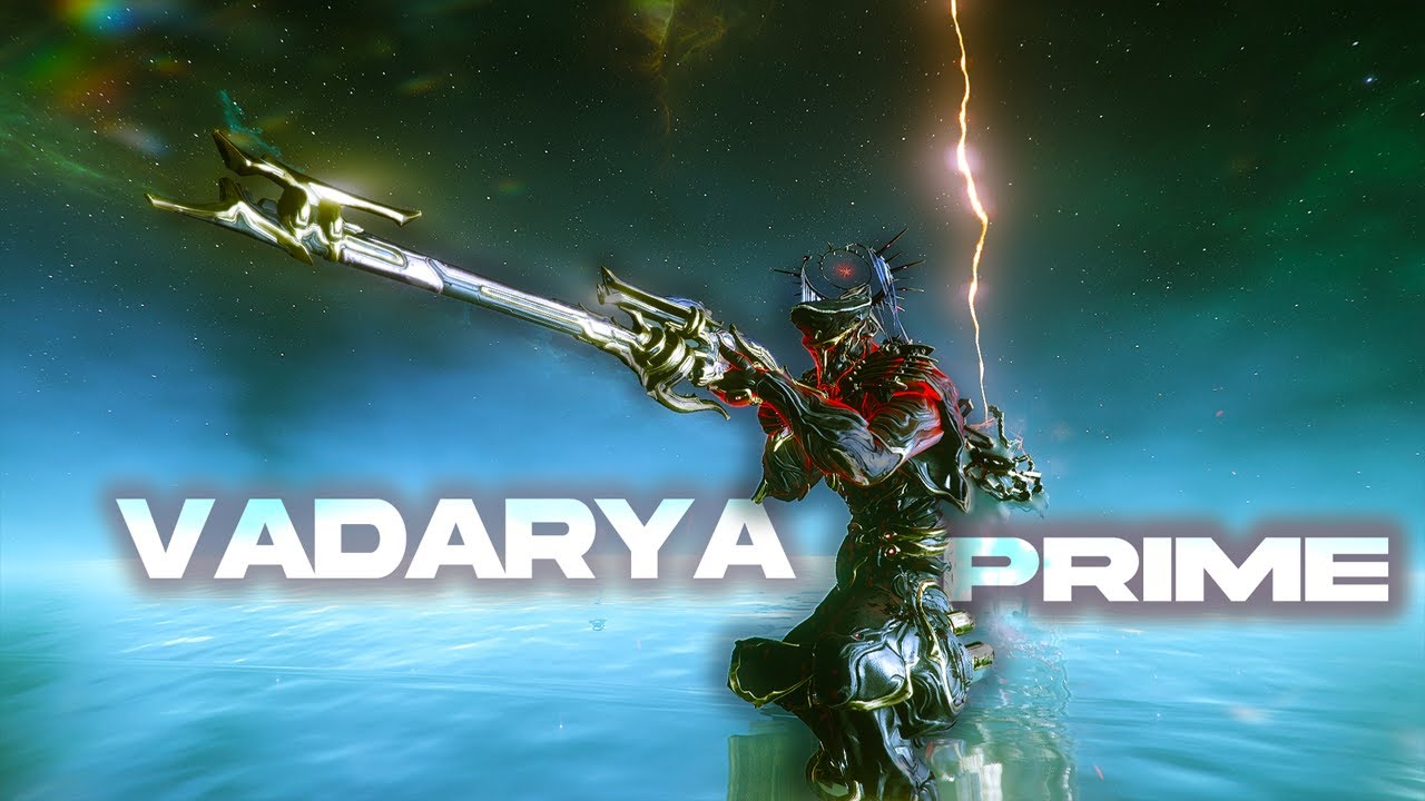 The New Vadarya Prime Is VERY FUN (The Cloudstrike of Warframe)