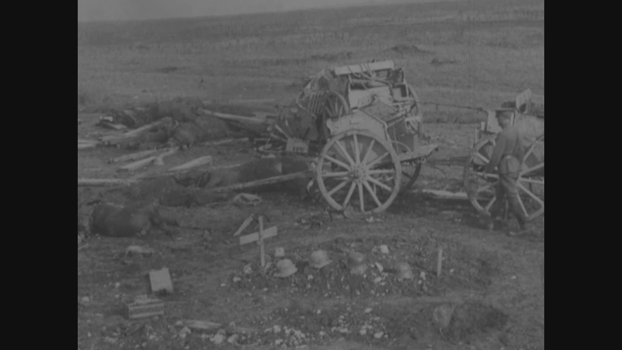 Documentary backdrop image for Scenes in Area of Somme Offensive---September 24 to October 21 (2017)