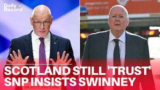 Scotland has ‘trust’ in SNP  insists Swinney after Murrell embezzlement plea