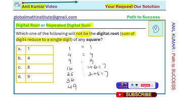 How to find the Digital Roots of Perfect Squares Mod 4