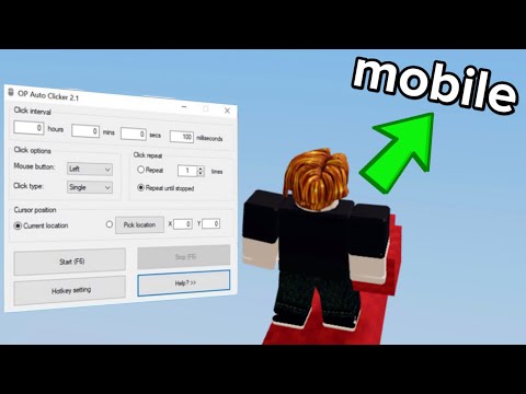 HOW TO AUTOCLICK ON ROBLOX MOBILE 