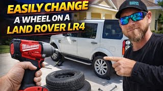 How to Change a Flat Tire on a Land Rover LR4 (Easy Step-by-Step)