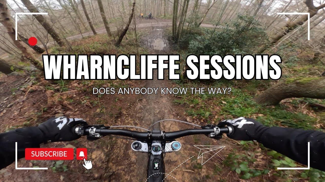 Getting Lost On Short Downhill Mountain Biking Trails In Wharncliffe Woods, Sheffield.
