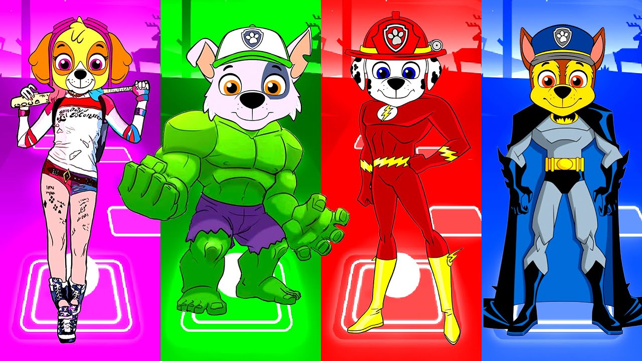 superhero rocky paw patrol