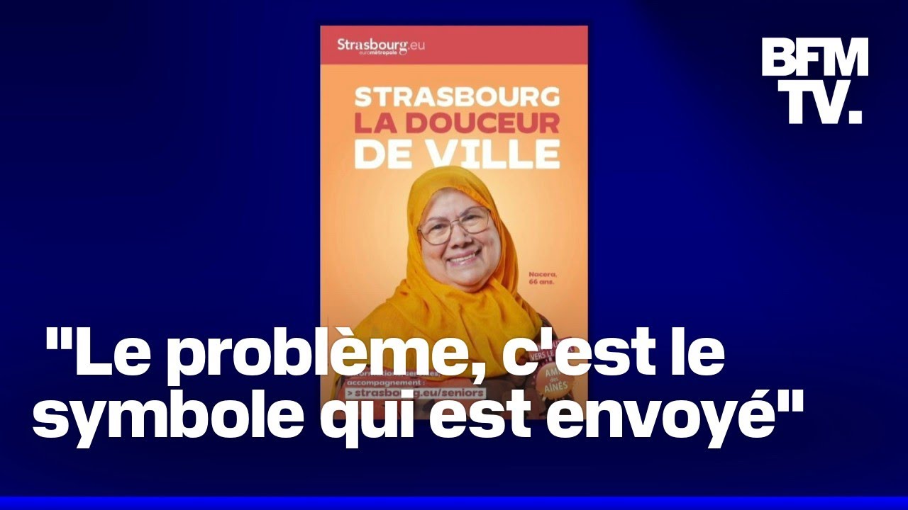 Une femme voilée sur une affiche de la ville de Strasbourg divise la gauche alsacienne