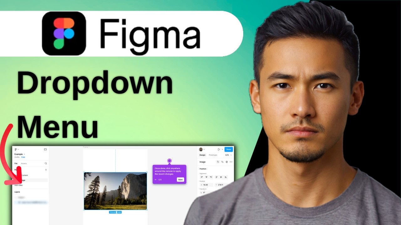 How To Make Figma Dropdown Menu Animation (Fast) (2026 Guide) - YouTube