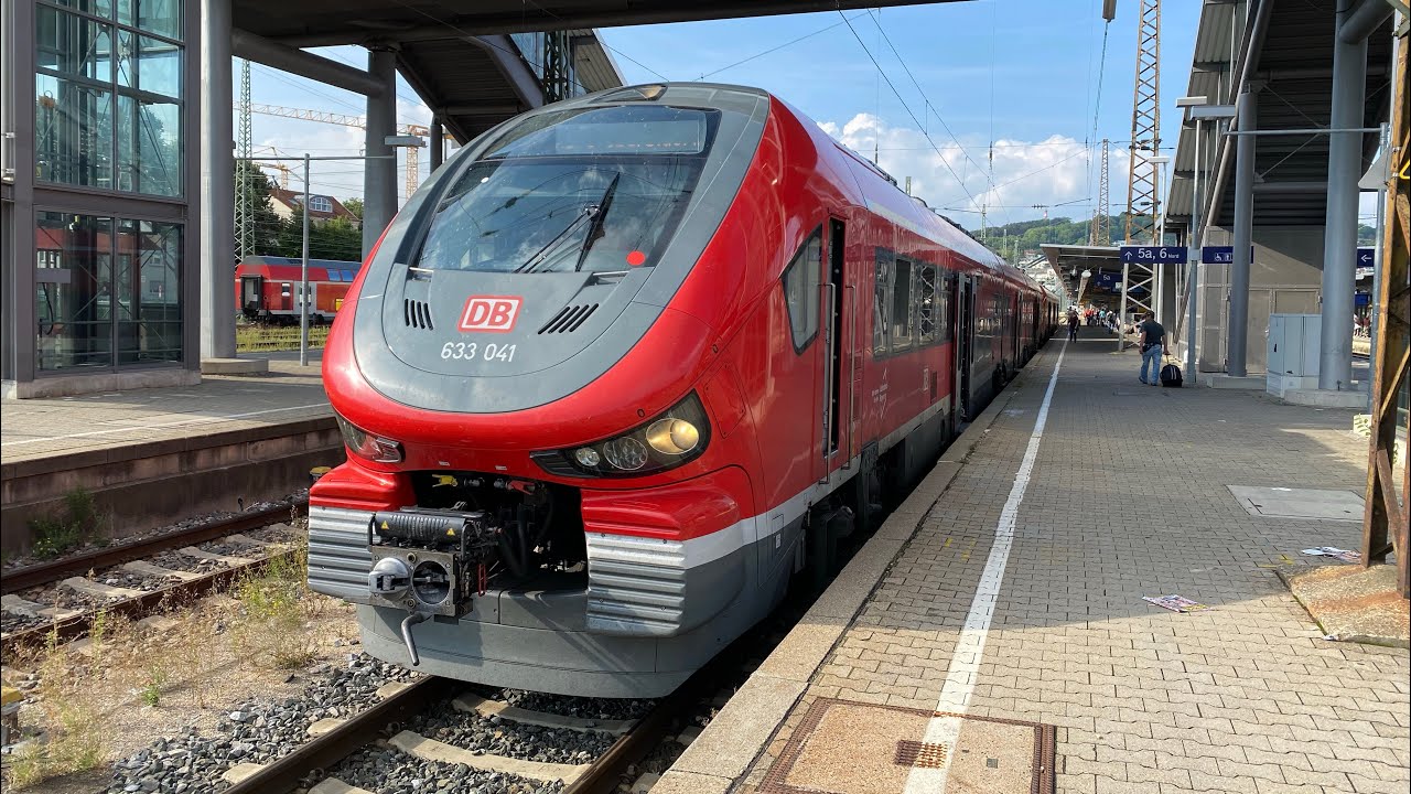 Mit dem Pesa Link als RE 75 von Ulm nach Memmingen mit max. 140 km/h und Sound