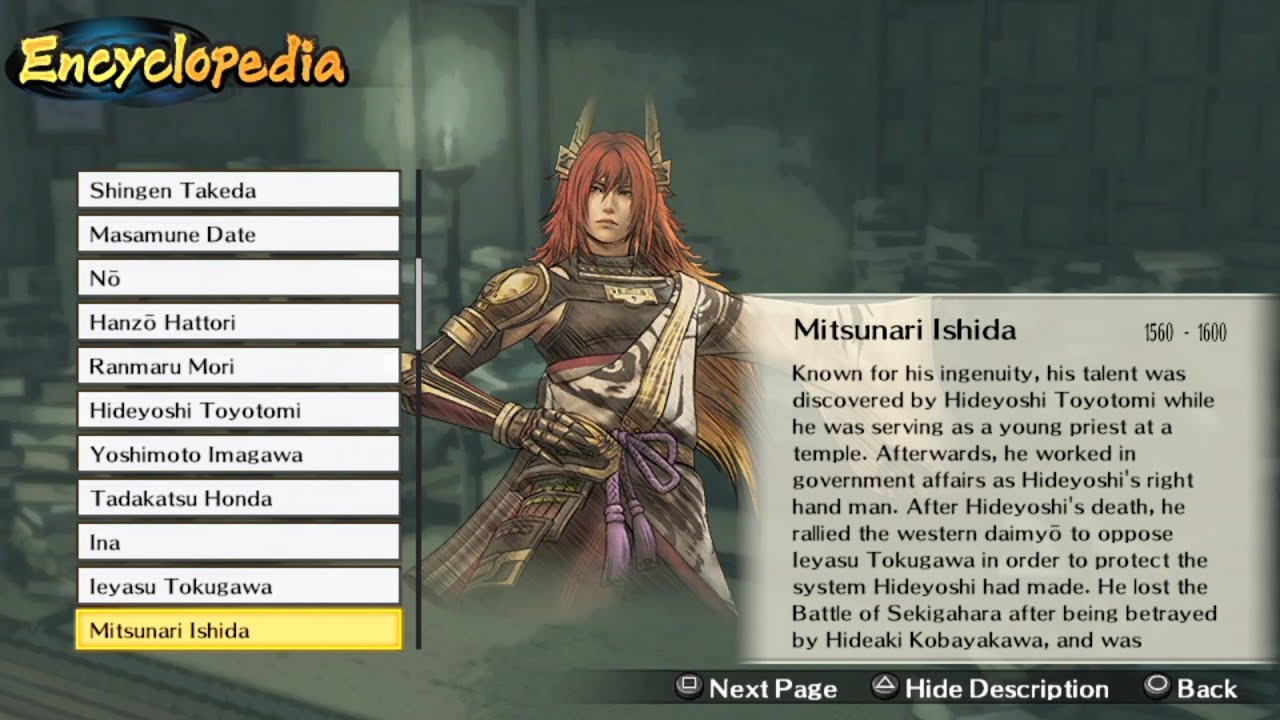 Samurai Warriors Chronicles 3 All Characters [PS Vita] - YouTube