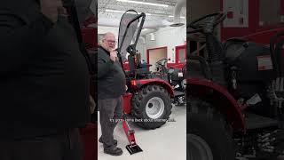 How to put a backhoe on your 2100 Series Mahindra Tractor!