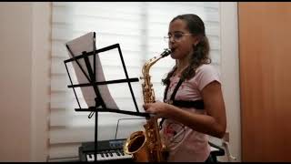 Audició Saxofó. Celine Mandarine, A. Crepin. Professor Raúl Sánchez.