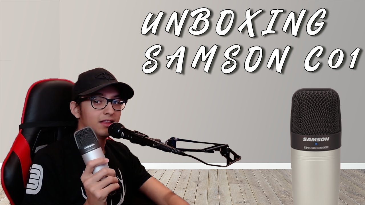 Unboxing y primeras impresiones, micrófono Samson C01 - YouTube