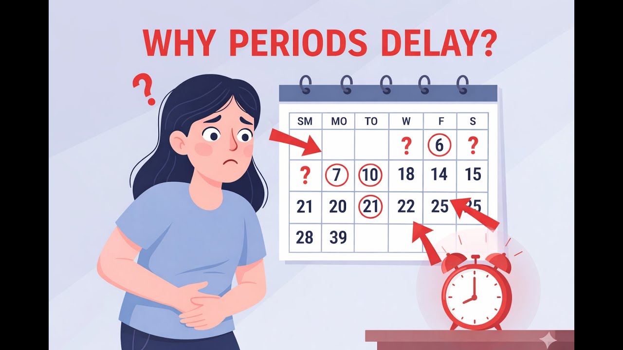 Why Periods Delay? | Irregular Periods Causes in Girls | Doctor Explains 