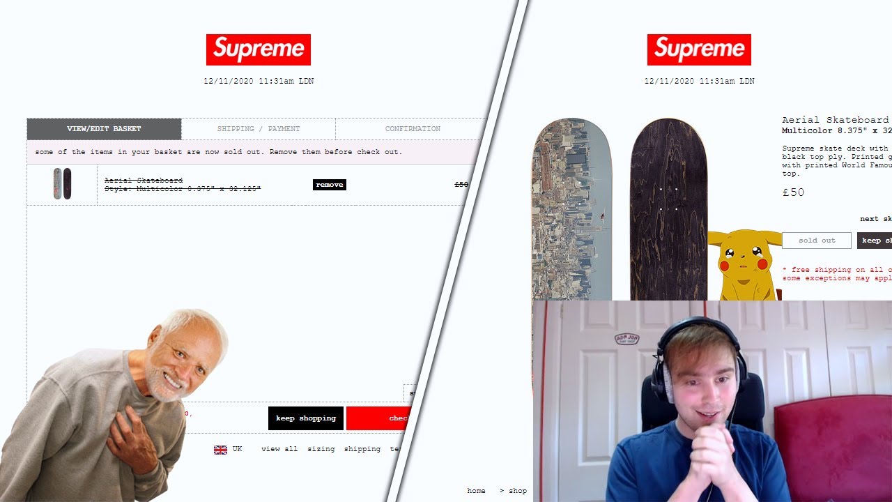 Supreme FW20 Week 12 - The Aerial Week - Live Cop