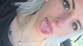 Sydney is live! Got to get ready to go to my moms!