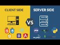 Client Side VS Server Side ?  - Explained -   Live Stream - Hindi