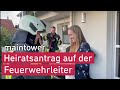 Feuerwehrmann macht besonderen Heiratsantrag | maintower