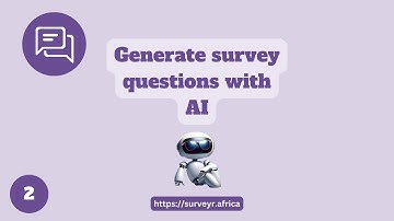 Generate survey questions with AI