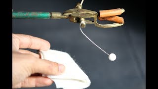 Pith ball electroscope | Physics experiment