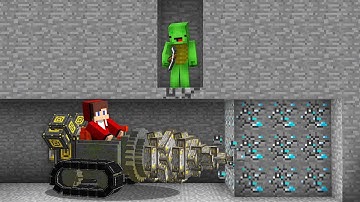 Speedrunner vs. Hunter, But You Can Mine The Entire Chunk - Minecraft Maizen