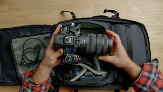 Canon R5C  Compact Travel Kit For Shooting Events // Compagnon Adapt 25L Backpack