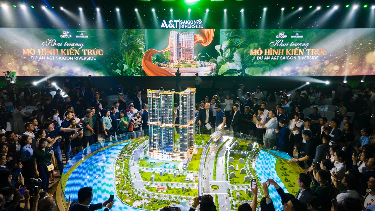 HƠN 2500 NGƯỜI THAM DỰ SỰ KIỆN KHAI TRƯƠNG MÔ HÌNH KIẾN TRÚC A&T SAIGON ...