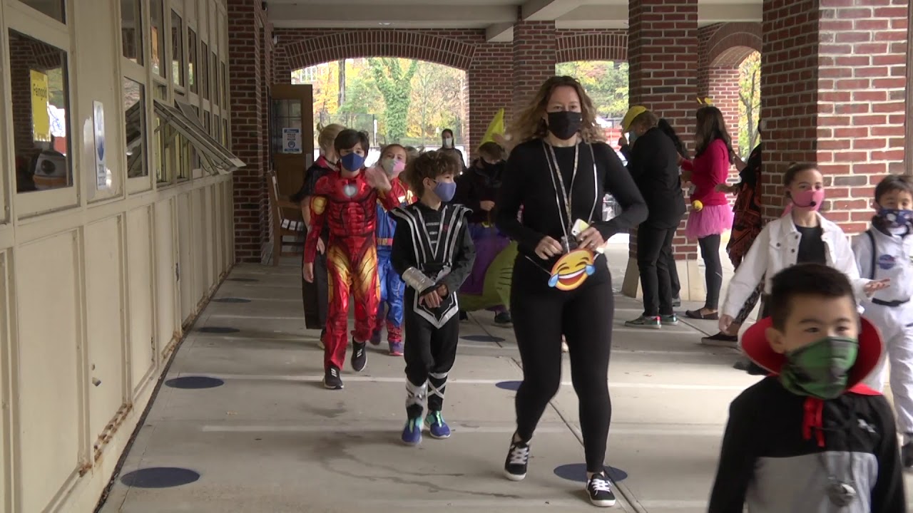 Bronxville Elementary School Halloween Parade 2020